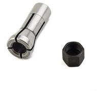 Mandrin de rechange pour meuleuse à matrice 906 763620-8 763627-4 GD0603 GD0601 3 mm 6 mm en acier pour outils électriques (6 mm + écrou)