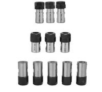Mandrin de serrage d'arbre de moteur pour machines CNC, ER11 ER16 ER20A 5-16 mm, support d'outils de tige d'extension en acier pour usinage de trous profonds (ER11A-6 mm)