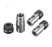 Mandrin de serrage de broche CNC ER12, tige d'extension d'arbre de moteur de broche ER16 ER20, porte-outils de tour, tige de coupe, fraise, 1 pièce(C16-ER11A-10mm)