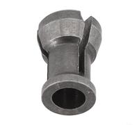 Mandrin de serrage pour défonceuse 6 mm, 6,35 mm, 8 mm, en acier au carbone, haute dureté, serrage de précision pour machine de découpage de gravure, routeur électrique (6 mm)