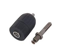 Mandrin de tour, 1 3mm Chuck de perceuse sans clé, avec l'adaptateur Matériel Tool Pièces de forage Mandrin, adapté aux exercices d'impact supérieurs à 700W