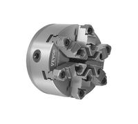 VEVOR Mandrin de tour 6 mâchoires 160 mm auto-centrage, 3–145 mm, fonte HT300, clé en T