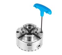 Mandrin de tour à 4 mâchoires 96 mm Mandrin M33 Accessoires de tournage 3000 tr/min Mandrin de tour pour la plupart des machines à bois