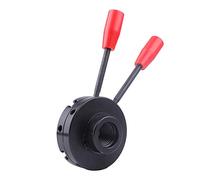 Mandrin de tour à bois 100 mm 4 mâchoires mandrin de tournage | Mandrin M33 4 mâchoires de 4" | Centrage automatique | Mandrin à plateau pour machine à tournage sur bois | Précis et réglable | 2