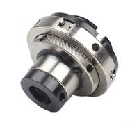 Mandrin de tour à bois auto-centrant de 10,2 cm, liaison à 4 mâchoires avec mâchoires rondes et étagées, plage de serrage de 38 à 74 mm, filetage 2,5 x 8 TPI et filetage M33 x 3,5 pour travail du bois