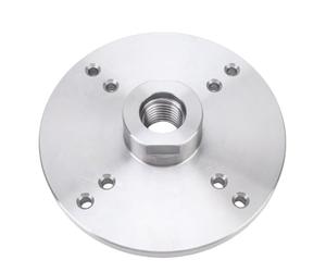 Mandrin de Tour à Bois, Compatible avec les Tours de 1 Pouce 8 TPI | 8 trous de vis, extension de 33 mm, adaptateur de broche en acier n° 45 pour tourner un petit bol