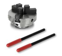 Mandrin de tour à bois - EBERTH - AK1-SF-A03 - 80 mm - 3 mors - Centrage automatique