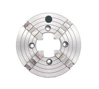 Mandrin de tour à métaux 160 mm, mandrin indépendant à 4 mors K72-160, mandrin manuel à défilement for tour d'établi