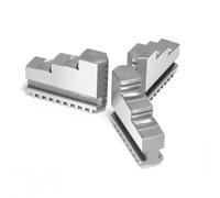 Mandrin de tour à trois mâchoires K11-80, mâchoires avant, plage de serrage de 2 à 22 mm, pour fraisage et meulage de mandrins de tour K11 de 7,6 cm