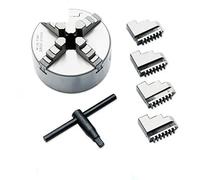 Mandrin de tour à trois mâchoires M14 * 1, bielle for K01-50/63/80/100, Mini-tour centrage automatique, outils bricolage for bois et métal Accessoires pour tours(M14-12mm)