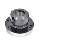 Mandrin de tour ER16 ER25 ER32 ER40 ER50 100mm 80mm, Mini bride de broche, quatre cartouches, fixation de pince for outils CNC, accessoires, 1 pièce(ER40-D80 (7Hole))