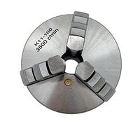 Mandrin de Tour, K11 100mm 3 Jaw Tour Chuck Manuel Auto-Centrage Métal K11-100 avec Jaws Tourning Machine Tools Accessoires