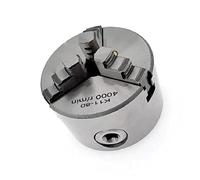 Mandrin de Tour, K11 80mm 3 Jaw Tour Chuck Manuel auto-centrage Métal K11-80 avec Jaws Tournage Machine Accessoires