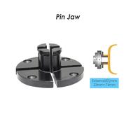 Mandrin de Tour Mâchoire étagée for mandrin de tour à bois 4 ", 100mm, M33 M18, 1 pouce, mâchoires, centrage automatique, accessoires machines-outils for le travail du(Pin Jaw)