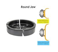 Mandrin de Tour Mâchoire étagée for mandrin de tour à bois 4 ", 100mm, M33 M18, 1 pouce, mâchoires, centrage automatique, accessoires machines-outils for le travail du(Round Jaw)