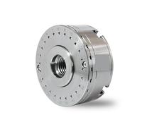 Mandrin de Tour, Mandrin de défilement auto-centrant for tour à bois 4 ", mâchoires, filetage 100mm M33 M18 1" x 8TPI, mandrin tournage for le travail du, loisirs bricolage(E. Pin Jaw)