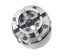 Mandrin de Tour Mandrin de tour à bois chromé 4 pouces, 100mm, mâchoires auto-centrantes, filetage M33, clé H8 H3, machines-outils for le travail du