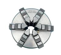 Mandrin de tour manuel à 6 mors, 125 mm, autocentrant, en métal, accessoire for machine-outil K13-125