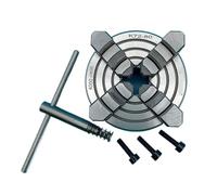 Mandrin de Tour, Mini mandrin de tour 80mm, à 4 mâchoires K72-80, Type indépendant, manuel
