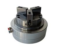 Mandrin de tour pneumatique de haute précision de 4 pouces Mandrin pneumatique avant à 3 mâchoires adapté aux machines-outils CNC rotatives à quatre ou cinq axes