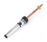Mandrin de Tournage sur Bois, Accessoire Mécanique en Acier, Tige Conique Ajustable de 6 mm - Haute Précision, Réduction des Vibrations, Compatible Tour à Bois