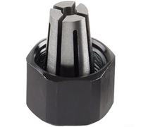 Mandrin d'écrou de serrage pour meuleuse à matrice supportant des tailles de serrage de 6,35 mm et 6,35 mm utilisé en conjonction avec 48 66 0975 2486 20 outils (écrou de serrage 1/8")