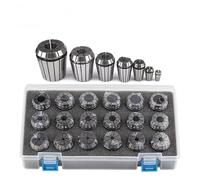Mandrin élastique haute précision ER11/16/20/32/40, ressort for machine à graver CNC, ensemble de mandrins pince pour atelier, usine(ER11-(13pcs) AA)