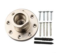 Mandrin en acier de 7,6 cm pour tour de travail du bois, avec filetage de 2,5 cm x 8 TPI