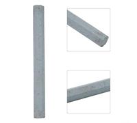 Mandrin en ferrite pour soudure magnétique, longueur au choix 100 mm, 160 mm, 200 mm, pour construction d'antenne, diamètre 10 mm (10 x 100 mm)