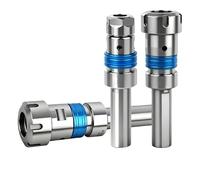 Mandrin flottant télescopique à poignée GS16 GS20 GS25 GS32 TER16 20 25 32 | Protection contre les surcharges de couple du dispositif de taraudage, taraudage flexible(Round,GS25-TER32)