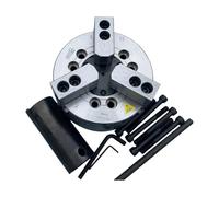 Mandrin hydraulique à grand trou traversant, trois griffes, creux grande vitesse, 6 8 10 12 15 pouces, diamètre de(10 inch hollow 85 through hole)