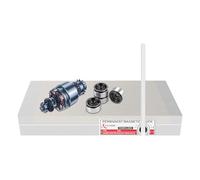 Mandrin magnétique permanent 15 x 30 cm - Mandrin magnétique avec force magnétique élevée - Distance entre les pôles : 2 mm - Mandrin magnétique précis - Machines et ateliers EDM