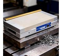 Mandrin magnétique permanent professionnel, mandrin de serrage rectangulaire, pôle magnétique 0,5 + 1,5, pour meulage de précision, fraisage et maintien de tour