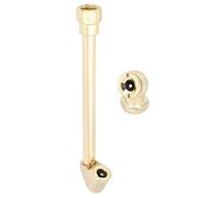 Mandrin pneumatique pour pneus 1/4, buse de pompe à filetage interne + tige de pompe Outils pneumatiques Mandrin de pneu pour accessoires de compresseur à jauge de gonflage(1/4)