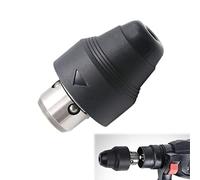 Mandrin Porte Foret Sans Clé Universel Mandrin Sans hangement Rapide Adaptateur Convertisseur Mandrin à Changement Rapide Compatible avec GBH2-26DFR GBH2-28DFV GBH4-32DFR Marteau Perceuse