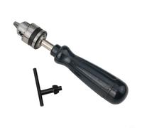 Mandrin sans clé avec bois PCB en plastique de 066 mm pour embouts en alliage d'aluminium de 185 mm, outil de bricolage avec 10 forets en carbure compatibles avec perceuse compacte (perceuse à main)