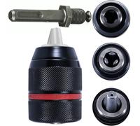 Mandrin sans clé QuickChuck SDS+ 1/2" 2-13 mm + adaptateur | Pour perceuses