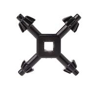 Mandrin sans fil 4 en 1 pour perceuse électrique de 10,2 cm, 3/8 cm/5,1 cm, clé à molette, écrou, écrou réglable, cisaille à gazon longue, tondeuse à main