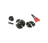 Mandrins a 4 mors concentriques - - Ouverture 10-63 mm - Diametre M18 25,4/8TPI mm