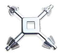 Mandrins de perceuse compacts 4 en 1 avec quatre têtes pour une utilisation polyvalente dans les outils électriques, mandrins de perceuse électrique ergonomiques, clé de mandrin