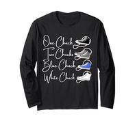 Mandrins et Perles Divine Nine Black Girl Magic Blue White Manche Longue