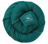 manduca écharpe de portage - Porte-bébé élastique pour les nouveau-nés de la naissance à 15 kg - Certifié GOTS-Blue sarcelle