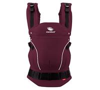 manduca First Baby Carrier - Porte-bébé réglable et polyvalent (3,5-20 kg) - Porte-bébé avant, arrière et aux hanches-Baie