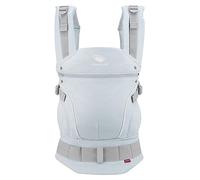 manduca First Baby Carrier - Porte-bébé réglable et polyvalent (3,5-20 kg) - Porte-bébé avant, arrière et aux hanches-Monochrome Arctique