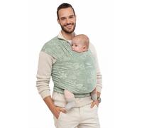 manduca Sling écharpe de portage - Porte-bébé élastique pour les nouveau-nés de la naissance à 15 kg - Botanic Green