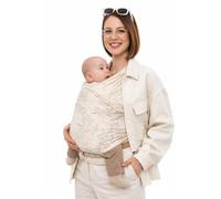 manduca Sling écharpe de portage - Porte-bébé élastique pour les nouveau-nés de la naissance à 15 kg - Botanic Vanilla