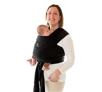 manduca Sling écharpe de portage - Porte-bébé élastique pour les nouveau-nés de la naissance à 15 kg - noir