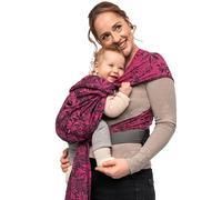 manduca Twist Baby Sling - Porte-bébé léger et facile avec sac kangourou et sangle ventrale souple - Echarpe de portage bebe - Pour les nouveau-nés de la naissance jusqu'à 15 kg, Botanical rose
