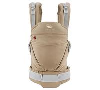 manduca XT Baby Carrier - Porte Bebe - Siège ajustable, s'étend du nouveau-né au tout-petit - Porte bébé avec 3 options de portage-Monochrome Nougat