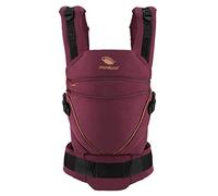manduca XT Baby Carrier - Porte Bebe - Siège ajustable, s'étend du nouveau-né au tout-petit - Porte bébé avec 3 options de portage-Denimberry-toffee